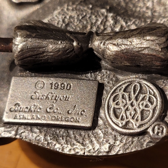 Siskiyou eagle/arrowhead belt buckle. - Picture 4 of 8